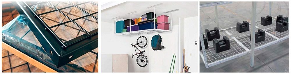 SafeRacks Overhead Garage Storage Combo Kit
